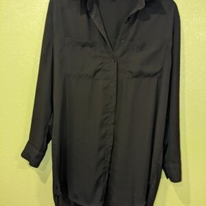 Black Button-Up Shirt